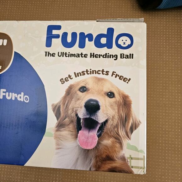 Furdo 25" Herding Ball for Dogs Medium to Large Dogs Red - Picture 10 of 10